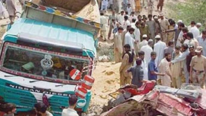 Four people killed in Islamabad as dumper hits five vehicles