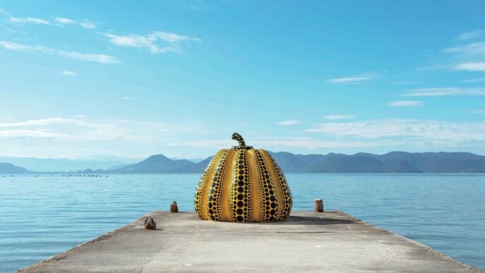 Inbound tourism booming on 'art island' in Seto Inland Sea