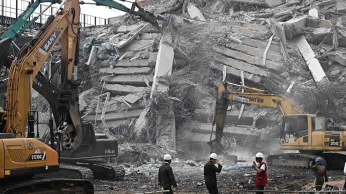 Myanmar earthquake death toll tops 1,600 as aftershocks rock area