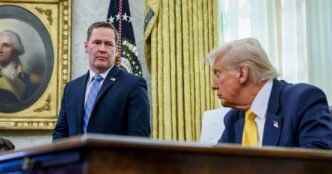 Trump says he ‘couldn’t care less’ if automakers raise prices due to tariffs, says he believes it will make people buy American-made cars 