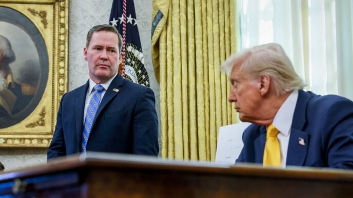 Trump says he ‘couldn’t care less’ if automakers raise prices due to tariffs, says he believes it will make people buy American-made cars 