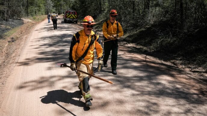 10 million at risk of fire weather across the Plains, West and South