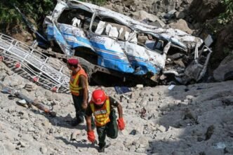 16 passengers died in tragic road accident in Jamshoro