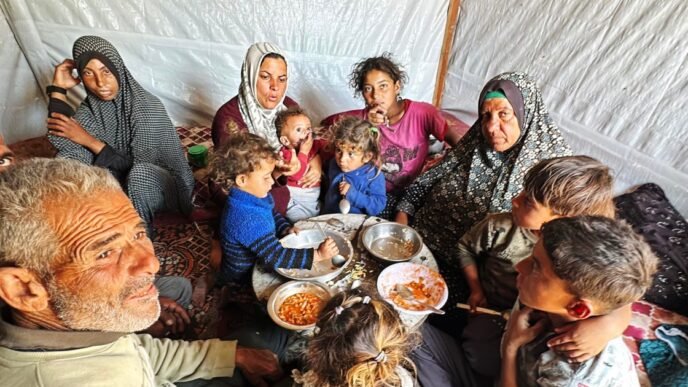 A day in the life of a family in Gaza