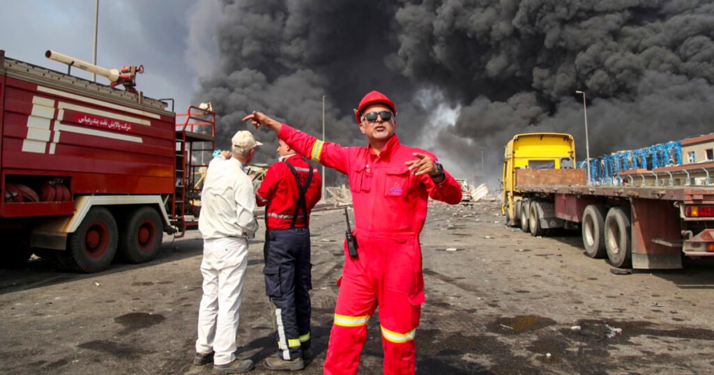 A massive explosion at an Iranian port linked to missile fuel shipment kills 5, injures over 700