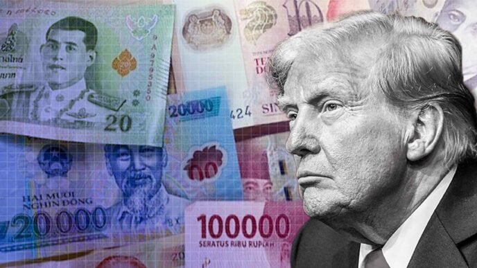 Asian bonds look firmer than U.S. peers amid Trump tariff chaos