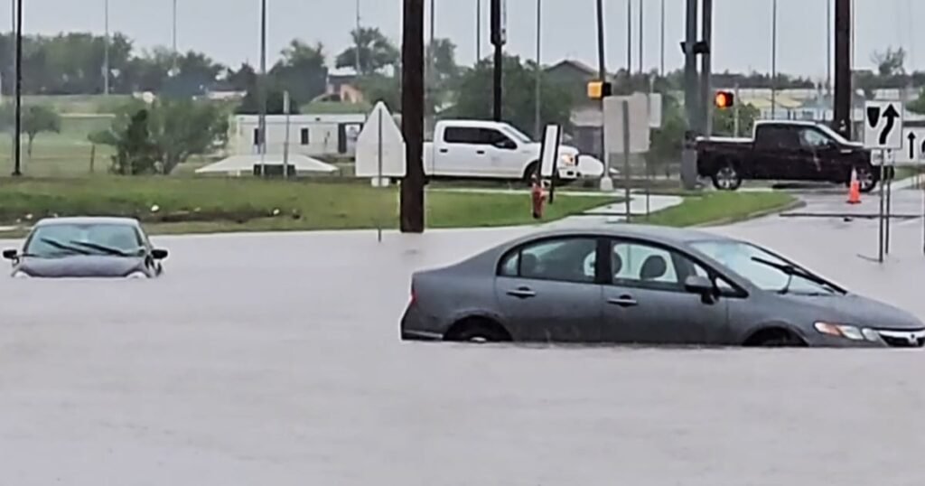 At least one dead in Oklahoma flooding as millions in region face severe weather risks