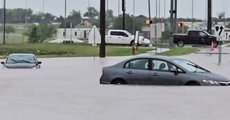 At least one dead in Oklahoma flooding as millions in region face severe weather risks