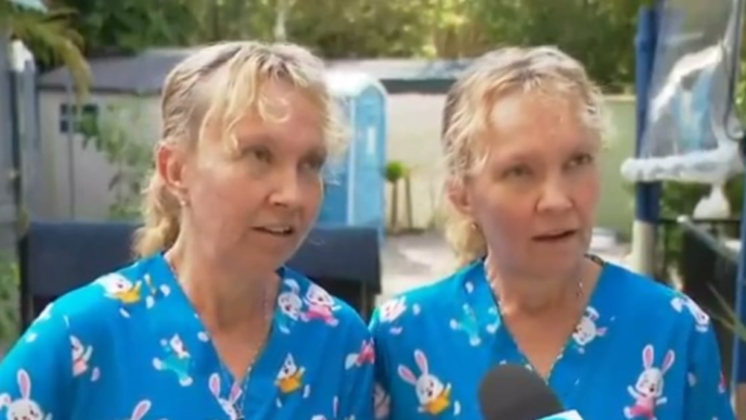 Australian identical twins go viral for speaking in unison during carjacking incident interview