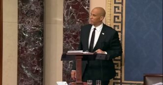 Booker intends on 'disrupting normal business' of Senate in marathon floor speech