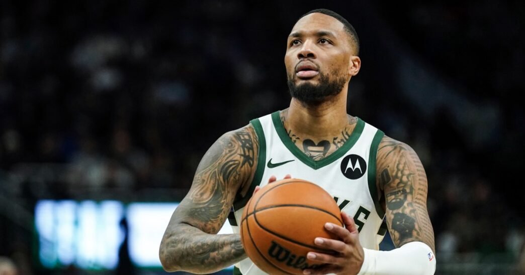 Bucks star Damian Lillard could return just one month after suffering blood clot in his leg
