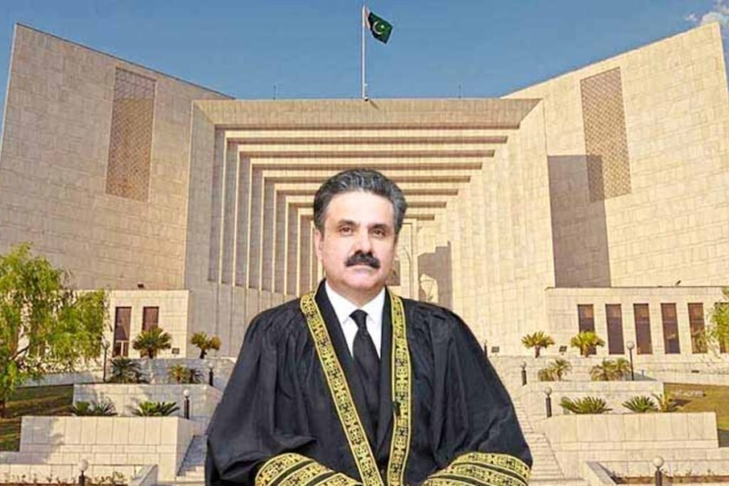CJP Yahya Afridi returns to Pakistan from foreign visit