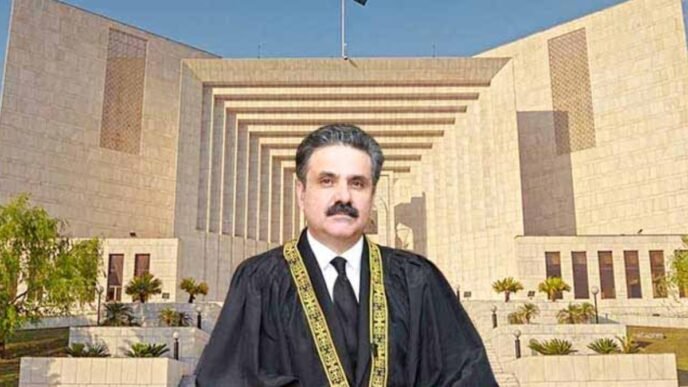 CJP Yahya Afridi returns to Pakistan from foreign visit
