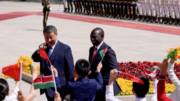 China and Kenya upgrade ties amid 'turbulent international situation'