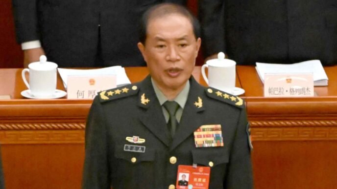 China army top official disappears for month, feared purged by Xi Jingping