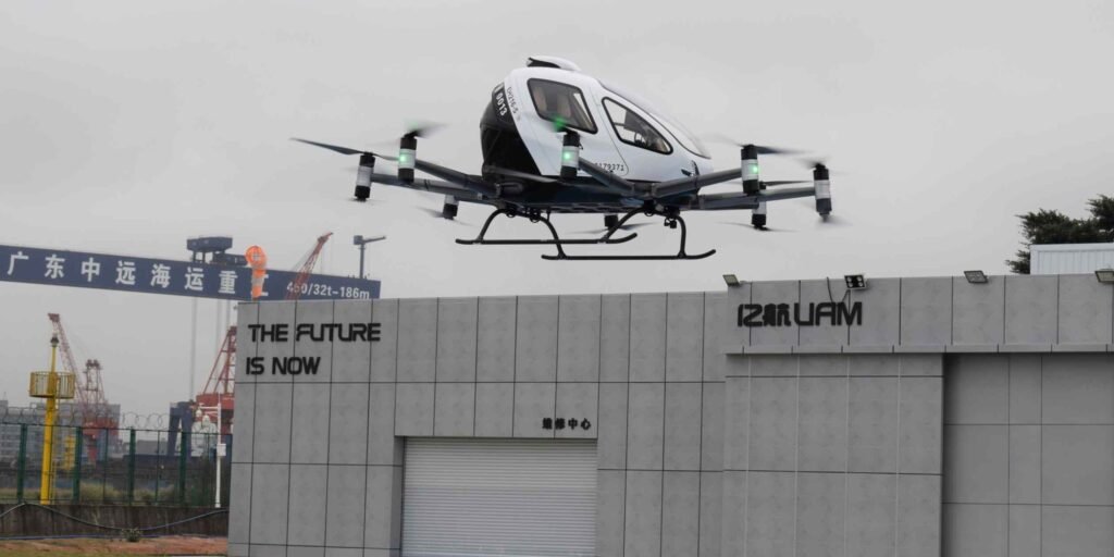China's EHang to launch air taxi service this year