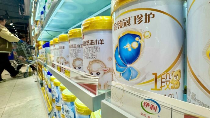 Chinese baby formula giant Yili aims to attract parents-to-be with cash