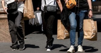Consumer spending is up big in early April as people buy in anticipation of tariffs