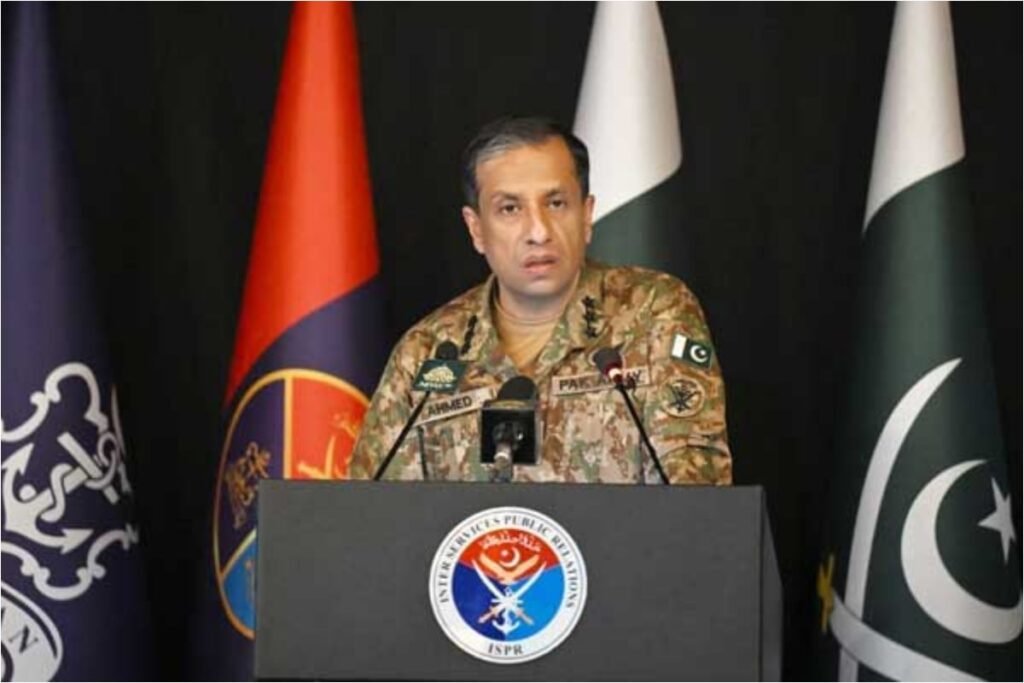 DG ISPR presents audio evidence of Indian terror funding in Pakistan