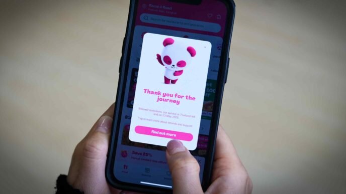 Delivery Hero to close foodpanda's Thailand operations in May