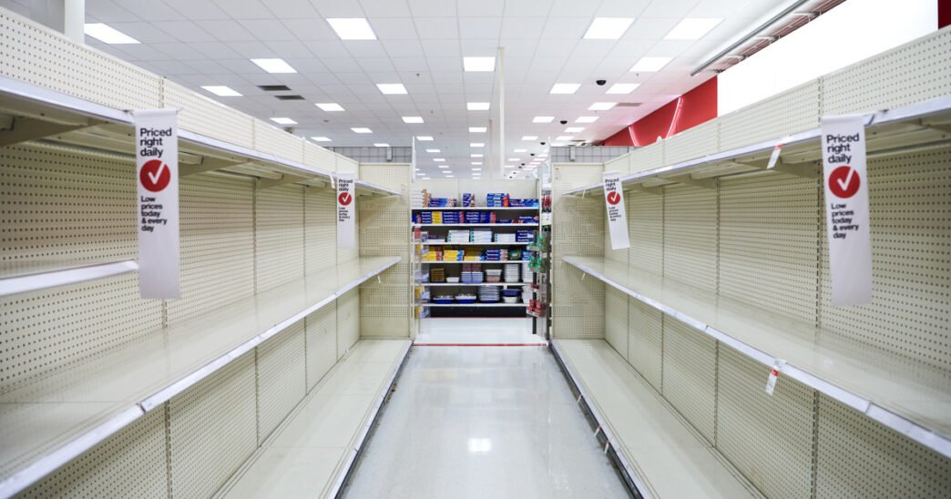 Empty shelves, trucking layoffs lead to a summer recession in Apollo's shocking trade fight timeline