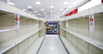 Empty shelves, trucking layoffs lead to a summer recession in Apollo's shocking trade fight timeline