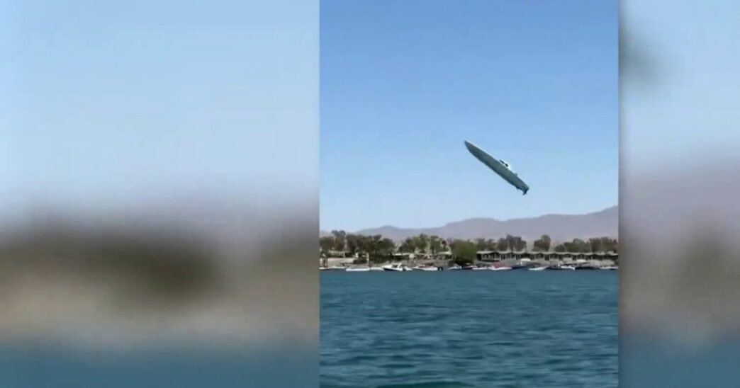 High-speed boat going over 200 mph crashes, drivers survive with minor injuries