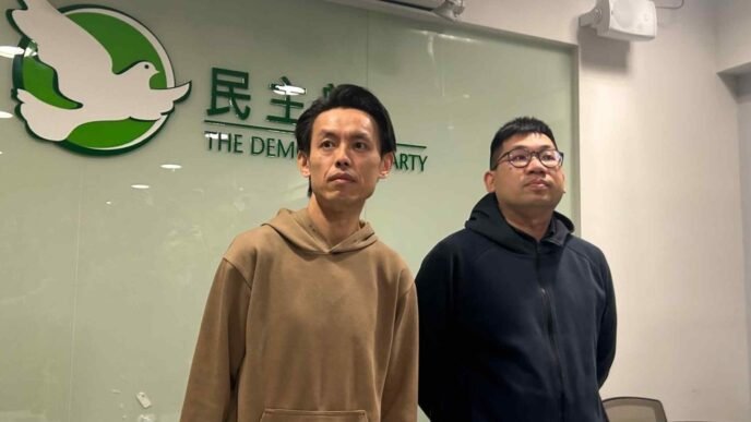 Hong Kong's Democratic Party votes to proceed with disbandment