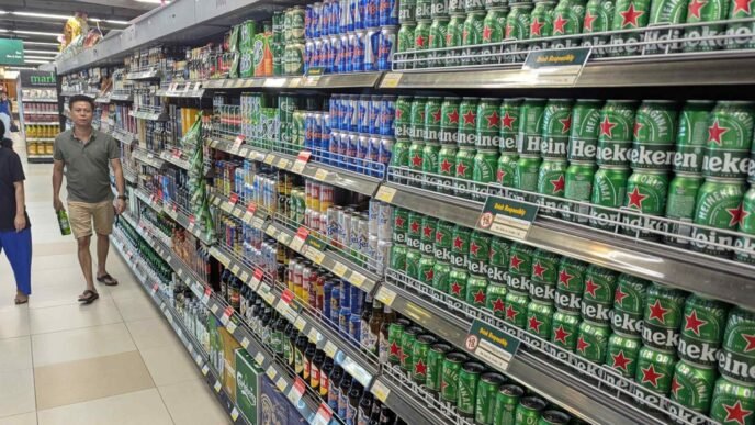 In Myanmar's fractured beer market, Heineken gains upper hand