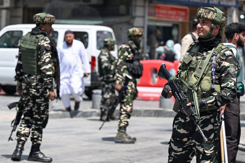 India and Pakistan on edge as militant attack in Kashmir leads to exchange of border gunfire