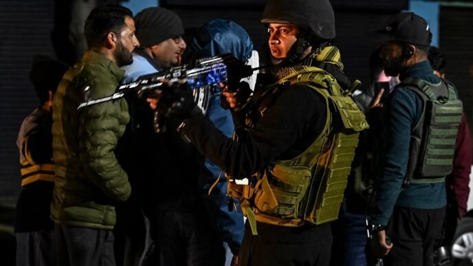 India lashes out at Pakistan over Kashmir attack as fears grow of military escalation