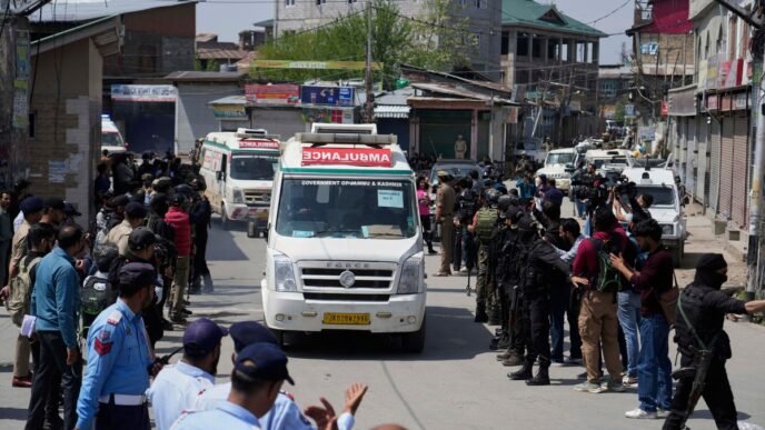 Indian-controlled Kashmir has been the scene of many violent attacks in past decades