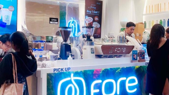 Indonesia's Fore Coffee shares rise 34% in debut in choppy market
