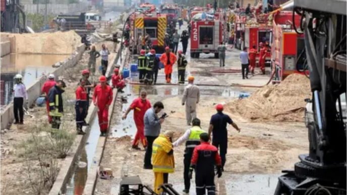 Iran brings fire under control after deadly blast at key port
