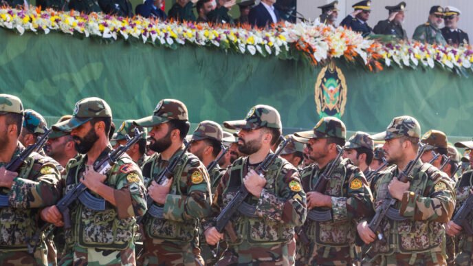 Iran parades missiles through the streets in a show of force as nuclear talks ramp up