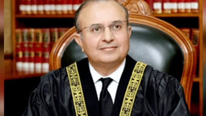 Justice Mansoor Ali Shah takes oath as Acting CJP