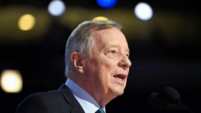 Longtime Democratic Sen. Dick Durbin will not seek re-election in 2026