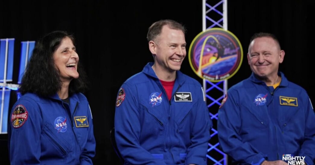NASA astronauts speak out after return to earth 