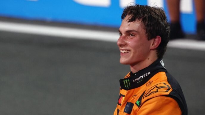 Oscar Piastri takes lead in F1 championship battle after winning in Saudi Arabia