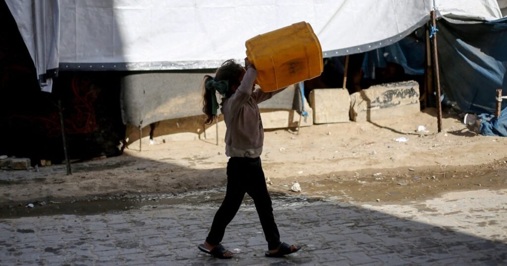 Palestinians struggle to find water as clean sources become increasingly scarce in Gaza