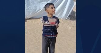 Photo of boy who lost both arms in Israeli airstrike wins World Press award