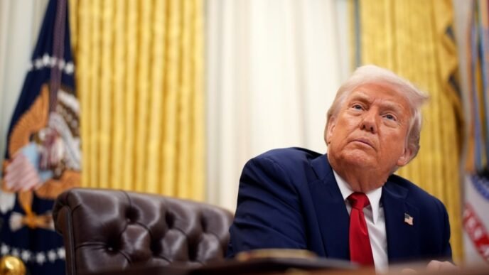 President Trump on running for a third term: ‘There’s a way you can do it’