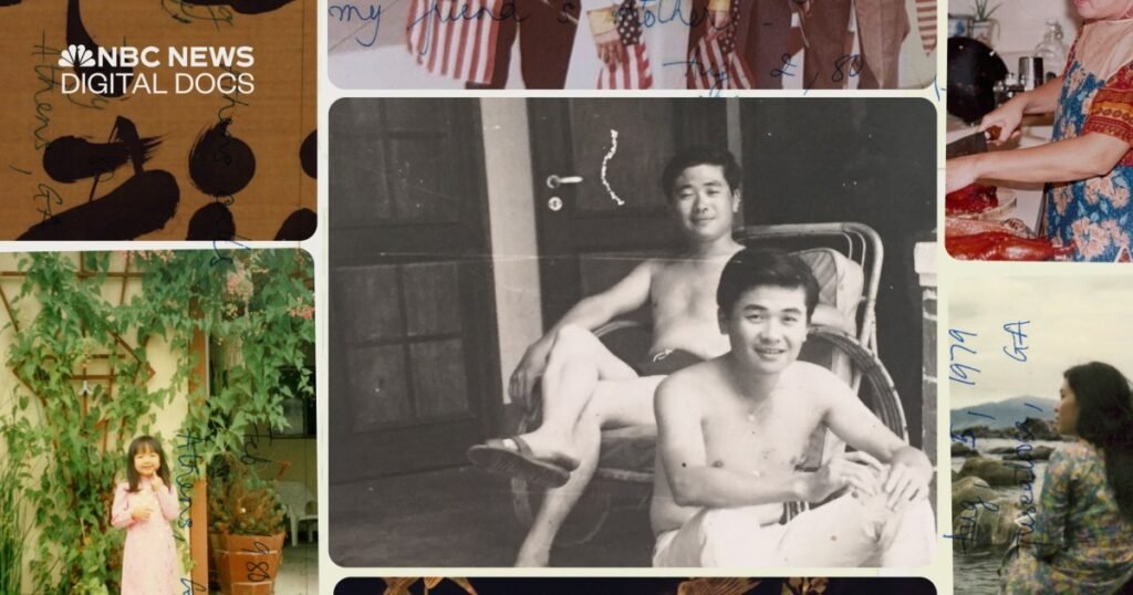 Refugee parents recount their family history