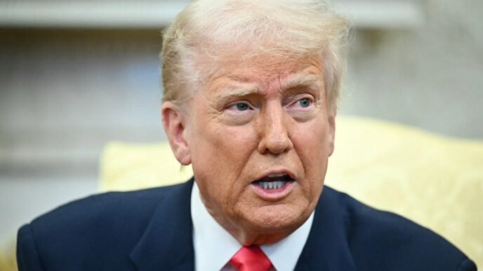 Republican leaders in Congress downplay Trump's talk of a third term as president
