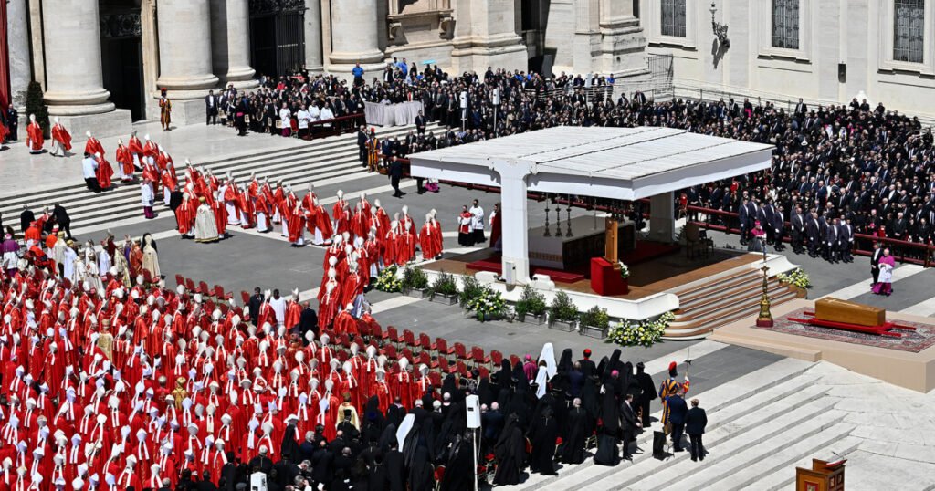 See the sights and sounds of Pope Francis’ funeral