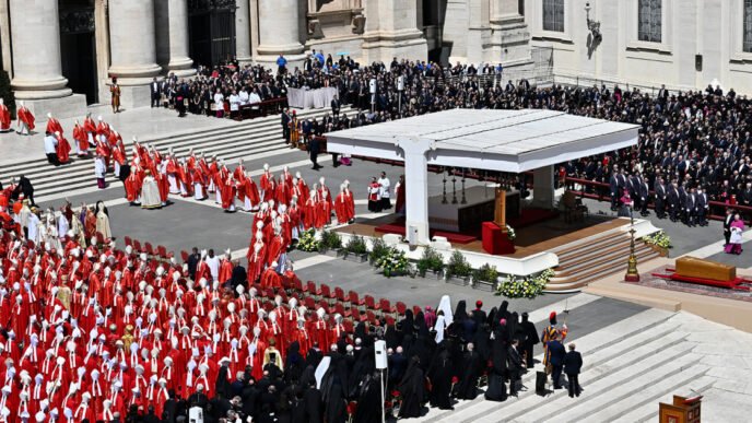 See the sights and sounds of Pope Francis’ funeral