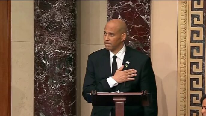 Sen. Cory Booker breaks record for longest Senate speech in history