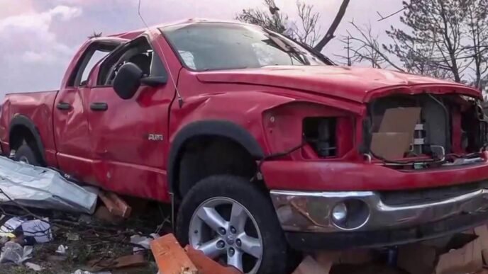 Severe storms from the South to the Northeast put a damper on Easter travel