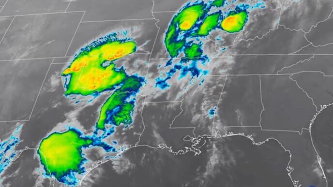 Severe storms with rain, hail and strong winds roar from Midwest to New England