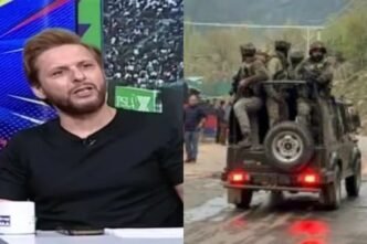 Shahid Afridi slams Indian security forces over recent actions